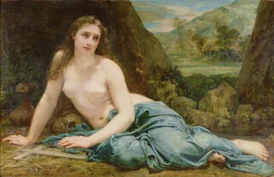 Den botgörande Magdalena, 1858